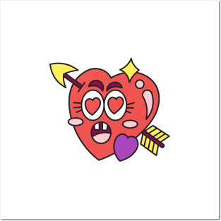 Cute Cupid Arrow Posters and Art